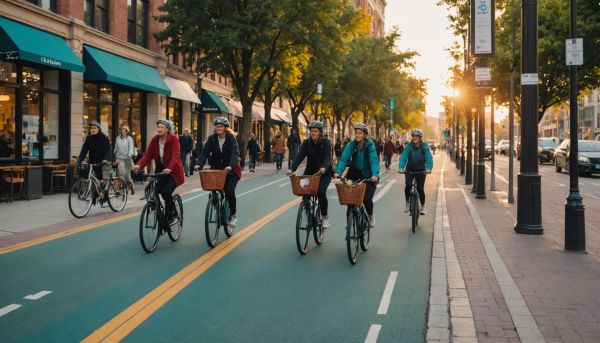 Mobilité douce, pistes cyclables et espaces piétonniers